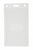 0.38 EACH! - Pack of 50 - Frosted horizontal rigid plastic card dispenser w/Thumb. Side load. Insert size 2 1/8" x 3 3/8" (54 x 86mm) ) (SRX1840-6500)