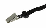 0.23 EACH! - Pack of 100 - 3/8" Flat Braid Breakaway Safety Lanyard w/Swivel J-Hook BLUE (SRX2137-6001)